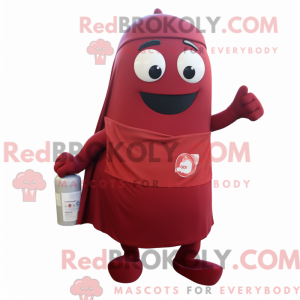 Mascot character of a...