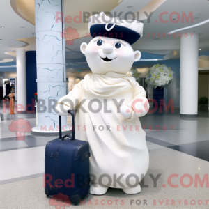 Mascot character of a Navy...