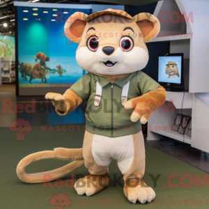 Personagem de máscara de...