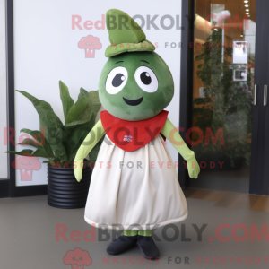 Mascot character of a Olive...