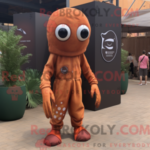 Mascot character of a Rust...