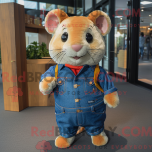 Mascottefiguur van een...