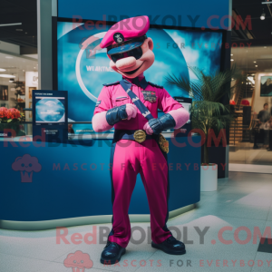 Mascottefiguur van een...
