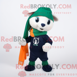 Mascot character of a Navy...