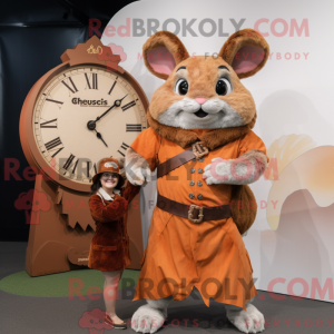 Maskot-karakter af en Rust...