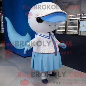 Mascottefiguur van een...