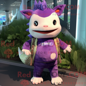 Mascot karakter van een...