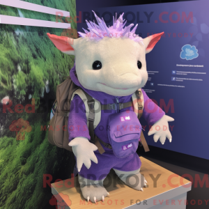 Mascot karakter van een...