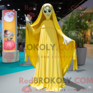 Mascot character of a Lemon...