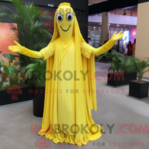 Mascot character of a Lemon...