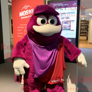 Personagem de máscara de...