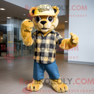 Mascot character of a Gold...