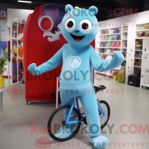 Mascot karakter van een...