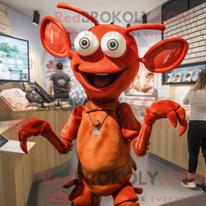 Personagem de máscara de um...