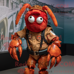 Personagem de máscara de um...