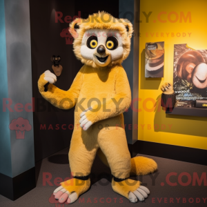 Mascot karakter van een...
