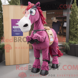 Mascottefiguur van een...