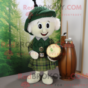 Mascottefiguur van een...