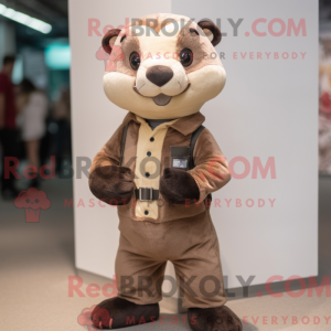 Personnage mascotte d un...