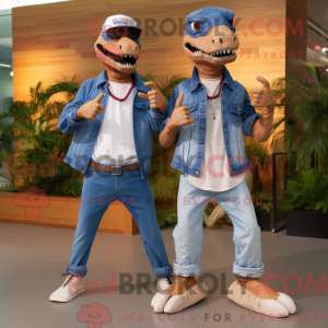 Mascottekarakter van een...