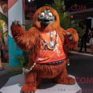 Personnage mascotte d un...