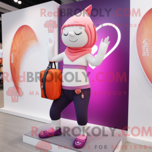 Mascot karakter van een...