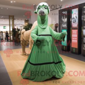Mascottefiguur van een...