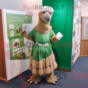 Mascottefiguur van een...