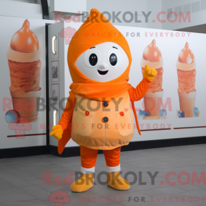 Maskot-karakter av en...