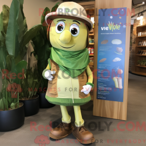Personnage mascotte d Olive...