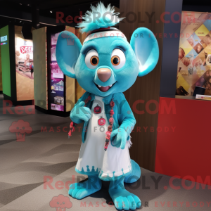 Mascot karakter van een...
