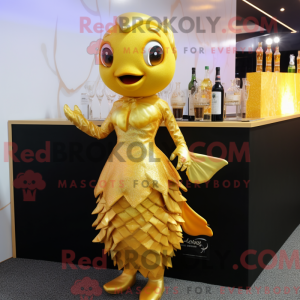 Mascottekarakter van een...
