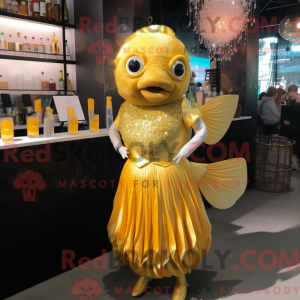 Mascottekarakter van een...