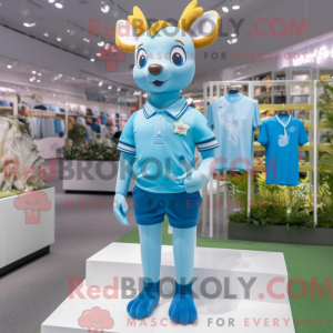 Mascottefiguur van een...