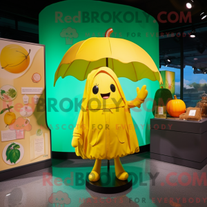 Mascot character of a Lemon...
