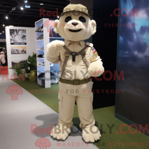 Maskottchen eines Soldaten...