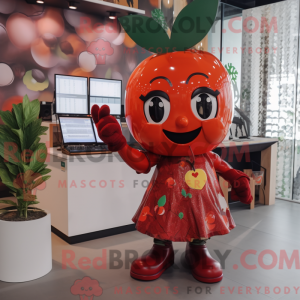 Mascottefiguur van een...