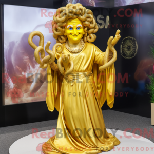 Mascot character of a Gold...