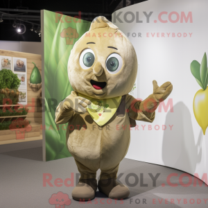 Mascot character of a Olive...