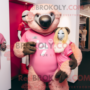 Mascottekarakter van een...