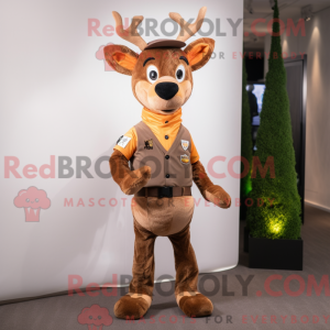 Mascot karakter van een...