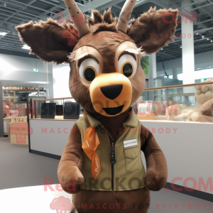 Personnage mascotte d un...