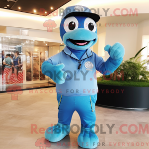 Mascot character of a Sky...
