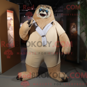 Personnage mascotte d un...