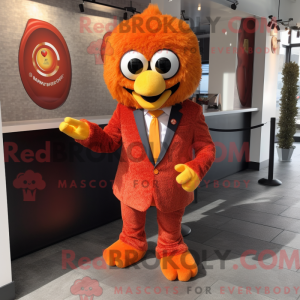 Mascot karakter van een...
