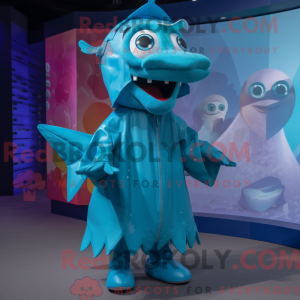 Mascot karakter van een...