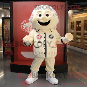 Maskottchenfigur von Cream...