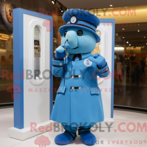 Mascottekarakter van een...