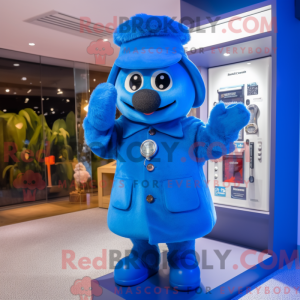 Mascottekarakter van een...