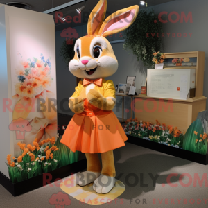Mascottefiguur van een...